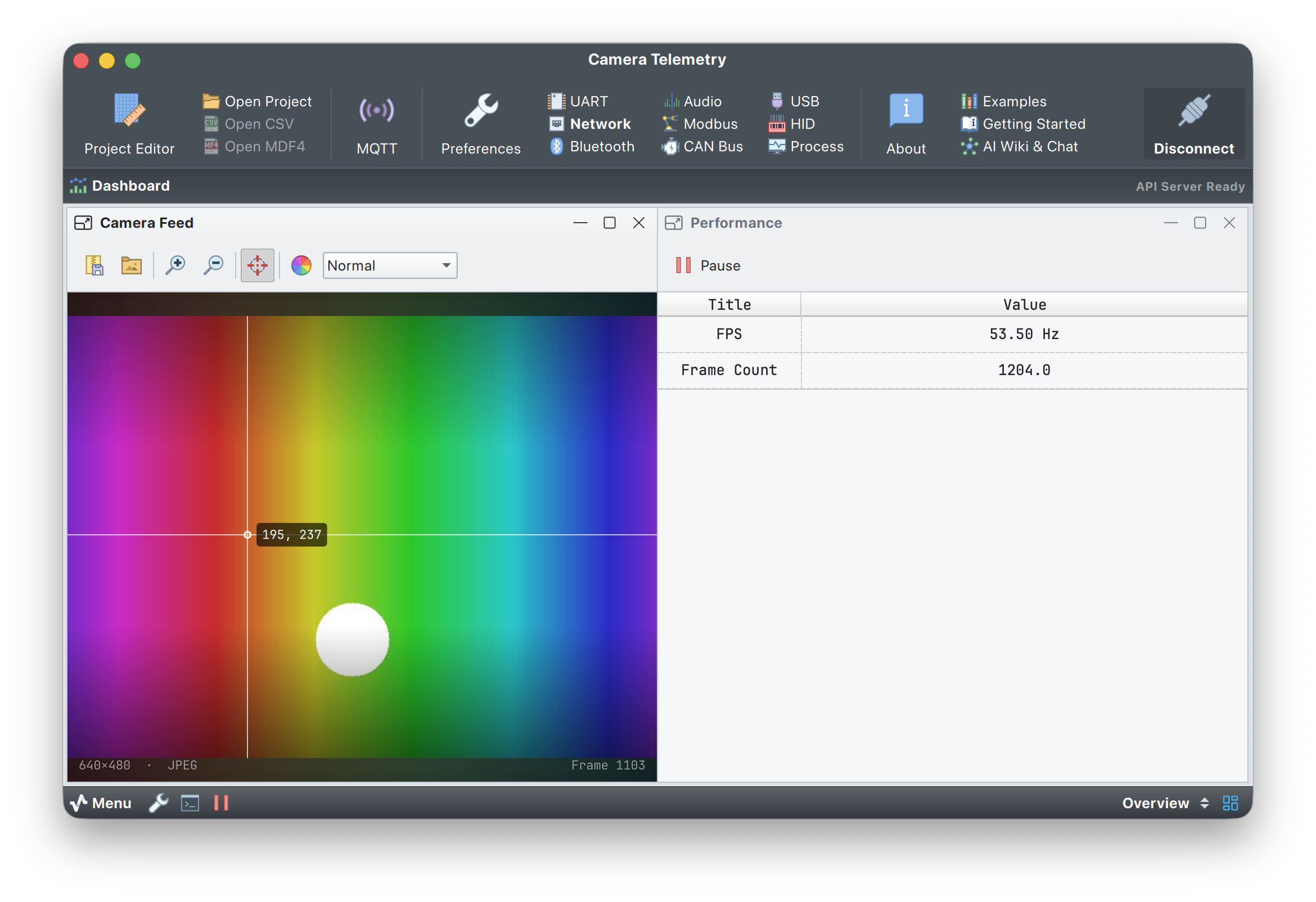 Camera Telemetry ImageView